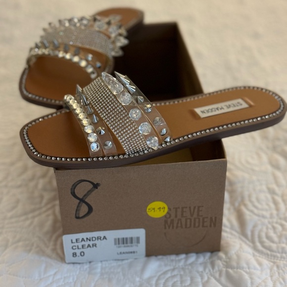 Steve Madden Shoes - 💥💥Steve Madden studded slide sandals💥💥